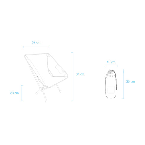 Helinox Chair Zero / Black 超輕戶外椅